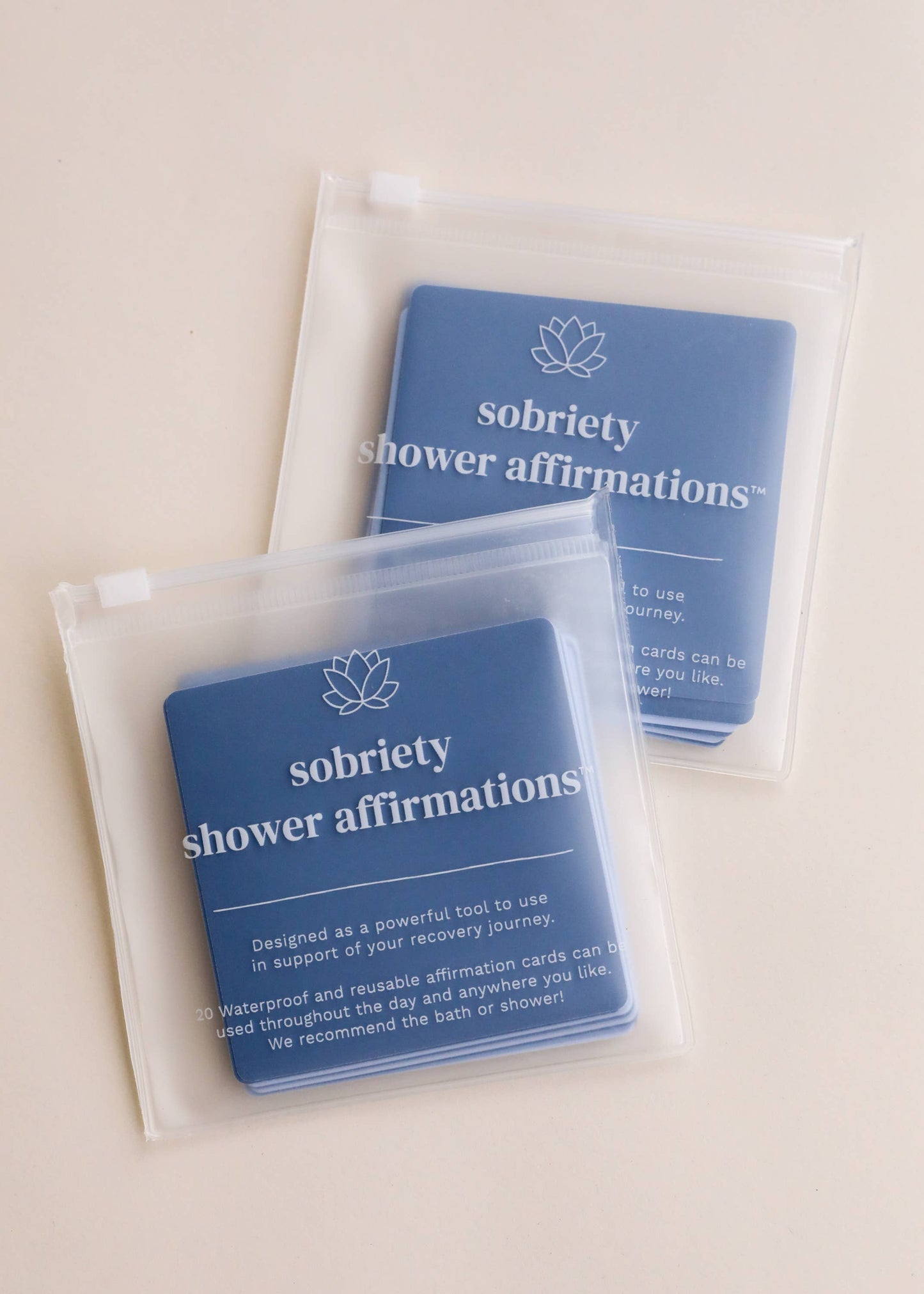 Shower Affirmation™ Display Cards - Sobriety
