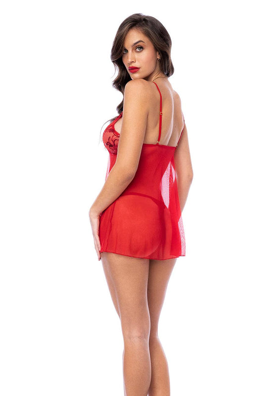 7559 Babydoll Red