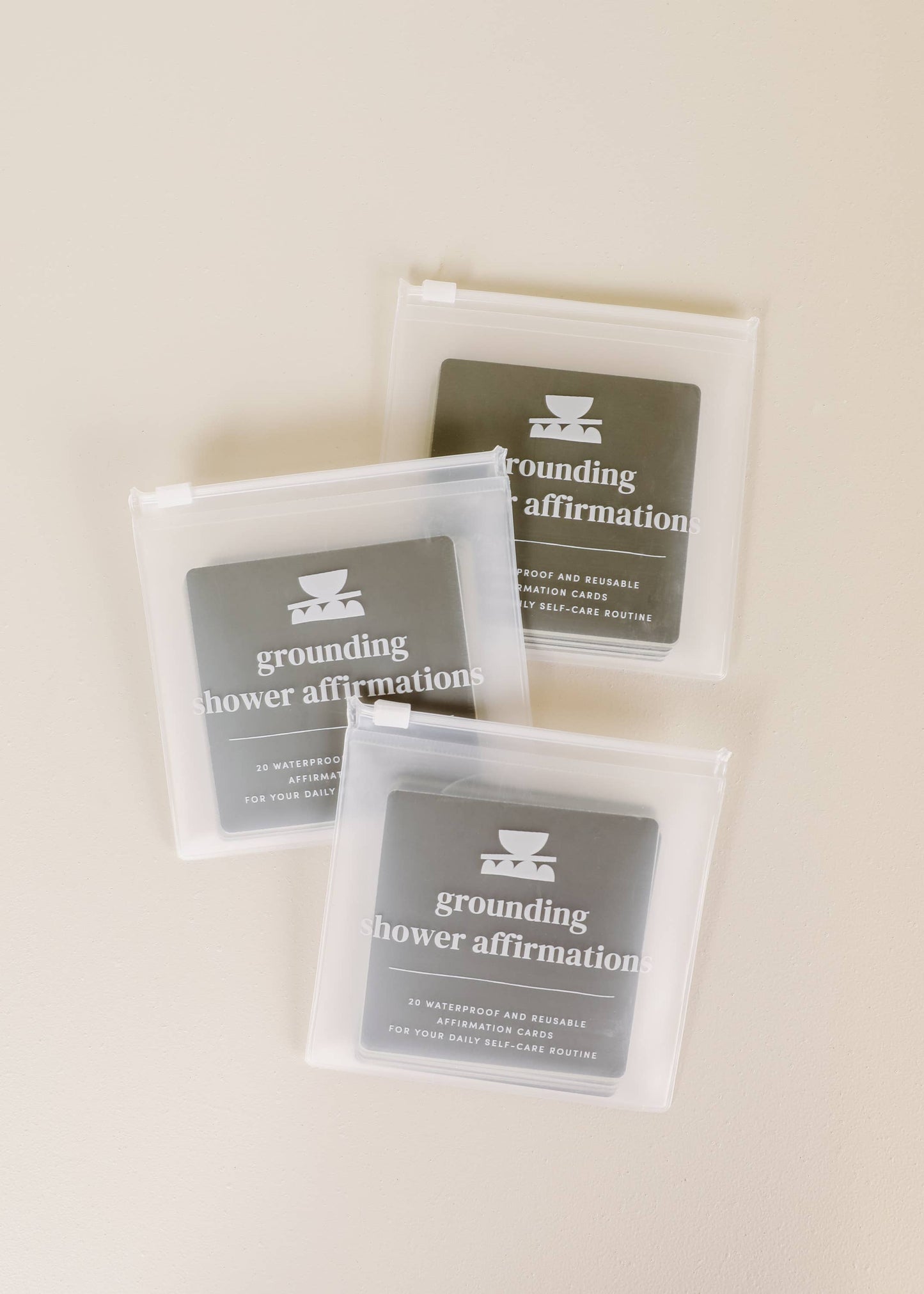 Shower Affirmation™ Display Cards - Grounding