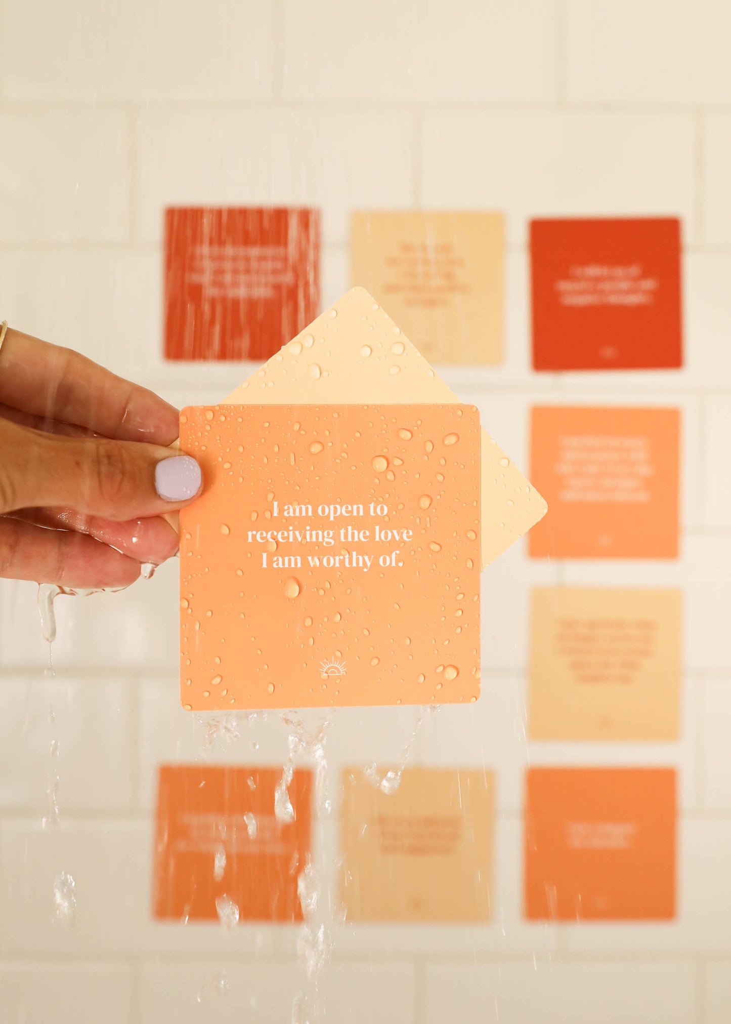 Shower Affirmation™ Display Cards - Positivity