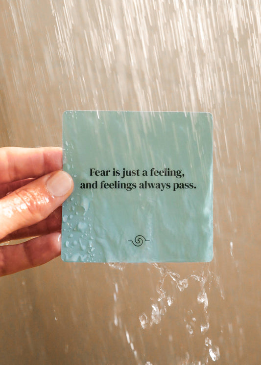 Shower Affirmation™ Display Cards - Anxiety